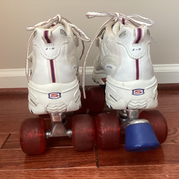 Skechers 4 Wheelers Sneaker Roller Skates - Size 7.5 - Picture 12 of 15